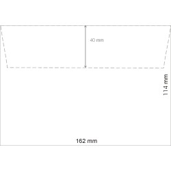 MUSTA KIRJEKUORI C6 20 KPL