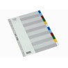 Muovivälilehti A4 värillinen 12-jakoinen