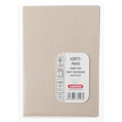 Pahvikortti A6 20kpl harmaa