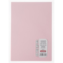 Korttipohja 2-osainen A5 vaaleanpunainen 10 kpl