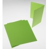 2-osaiset korttipohja limevihrea A5 10 kpl
