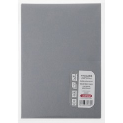 Korttipohja 2-osainen A5 tumman harmaa 10 kpl