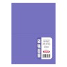 Korttipohja 2-osainen A5 violetti 10 kpl