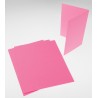 Korttipohja 2-osainen A5 fuksianpunainen 10 kpl