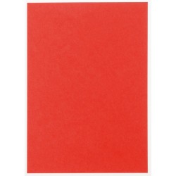 Korttipohja A6 punainen 25 kpl