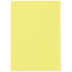 Korttipohja A6 vaaleankeltainen 25 kpl