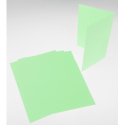 Korttipohja 2-osainen A5 mintunvihreä 10 kpl