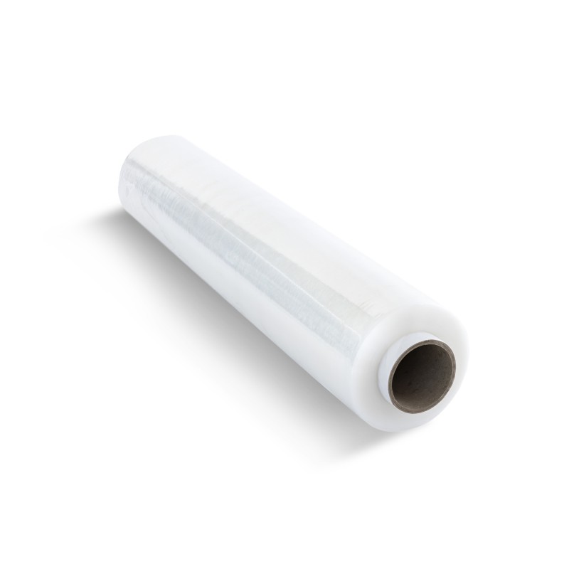 Käsikiristekalvo kirkas 20 mic 450 mm 300 metriä