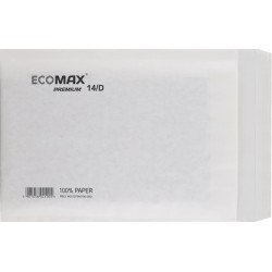 Kennopussi valkoinen D/14 200 x 275 mm tarrasuljenta Ecomax