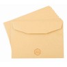 Kirjekuori C6 kierrätyspaperi sisuspainamaton kostutuss. 500 kpl