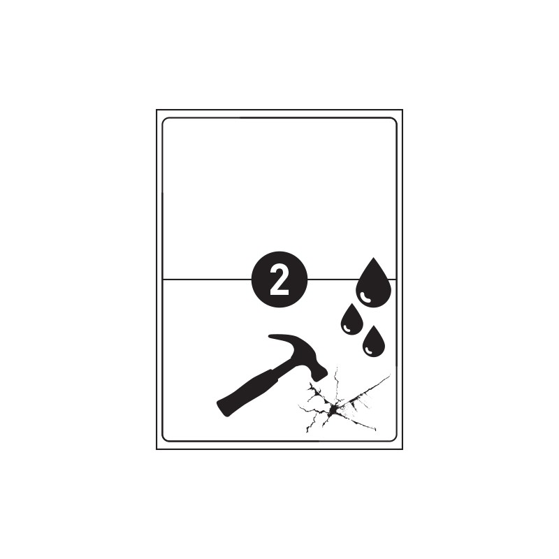 Polyesteritarra A4 2-osainen 100 kpl