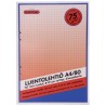 LUENTOLEHTIÖ A4 80 LEHTEÄ 75 GSM 7x7 MM RUUDUT 