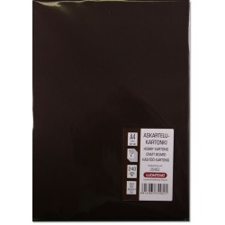 ASKARTELUKARTONKI A4 TUMMASUKLAA 10 KPL