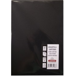 ASKARTELUKARTONKI A4 MUSTA 10 KPL